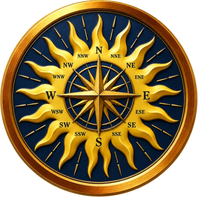 SLAMBOOKPH compass emblem